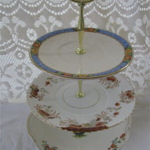 VICTORIANA OVAL GOLD DOUBLE HEAVY-DUTY 3 TIER FITTINGS
